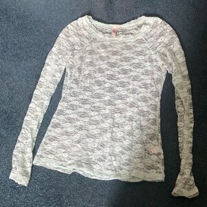 MUDD Sz large lace top mint green 💚 color